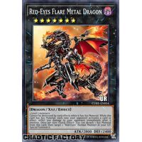 RA01-EN038 Red-Eyes Flare Metal Dragon ULTRA Rare 1st Edition NM