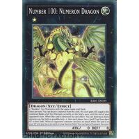 RA01-EN039 Number 100: Numeron Dragon Super Rare 1st Edition NM