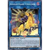 RA01-EN043 Knightmare Unicorn (alternate art) Secret Rare 1st Edition NM
