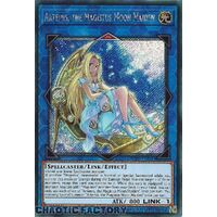 Platinum Secret Rare RA01-EN049 Artemis, the Magistus Moon Maiden 1st Edition NM