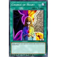 ULTIMATE Rare RA01-EN050 Change of Heart 1st Edition NM