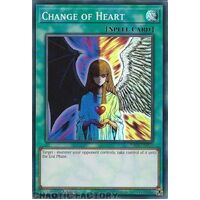 RA01-EN050 Change of Heart Super Rare 1st Edition NM