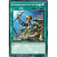 COLLECTORS Rare RA01-EN051 Reinforcement of the Army 1st Edition NM