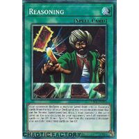 COLLECTOR'S Rare RA01-EN052 Reasoning 1st Edition NM