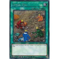 Platinum Secret Rare RA01-EN053 Fossil Dig 1st Edition NM