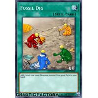 RA01-EN053 Fossil Dig ULTRA Rare 1st Edition NM