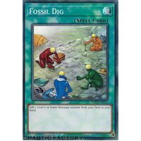 RA01-EN053 Fossil Dig Super Rare 1st Edition NM