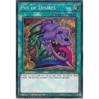 RA01-EN056 Pot of Desires Secret Rare 1st Edition NM