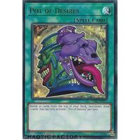 RA01-EN056 Pot of Desires ULTRA Rare 1st Edition NM