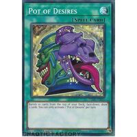 RA01-EN056 Pot of Desires Super Rare 1st Edition NM