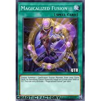ULTIMATE Rare RA01-EN058 Magicalized Fusion 1st Edition NM