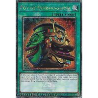 Quarter Century Secret Rare RA01-EN059 Pot of Extravagance 1st Edition NM