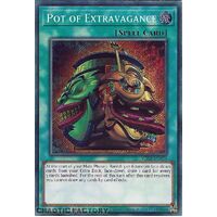 RA01-EN059 Pot of Extravagance Secret Rare 1st Edition NM