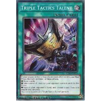 RA01-EN063 Triple Tactics Talent Secret Rare 1st Edition NM