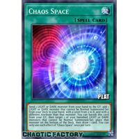 Platinum Secret Rare RA01-EN065 Chaos Space 1st Edition NM