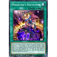 RA01-EN068 Magician's Salvation Super Rare 1st Edition NM