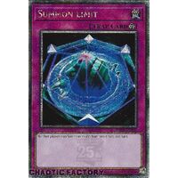 Quarter Century Secret Rare RA01-EN070 Summon Limit 1st Edition LP