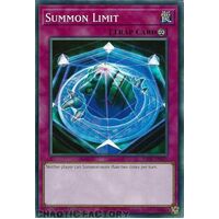 RA01-EN070 Summon Limit Super Rare 1st Edition NM