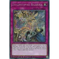 Platinum Secret Rare RA01-EN072 Dimensional Barrier 1st Edition NM
