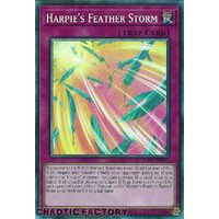 COLLECTORS Rare RA01-EN073 Harpie's Feather Storm 1st Edition NM