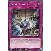 RA01-EN074 Evenly Matched ULTRA Rare 1st Edition NM