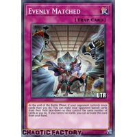 ULTIMATE Rare RA01-EN074 Evenly Matched 1st Edition NM