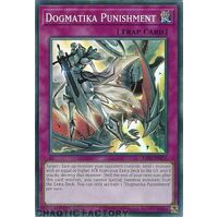 RA01-EN076 Dogmatika Punishment Super Rare 1st Edition NM