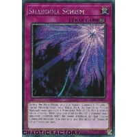 Platinum Secret Rare RA01-EN077 Shaddoll Schism 1st Edition NM