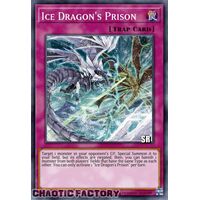 RA01-EN078 Ice Dragon's Prison Super Rare 1st Edition NM