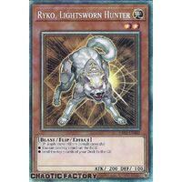 Collector's Rare RA02-EN003 Ryko, Lightsworn Hunter 1st Edition NM