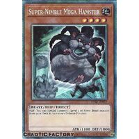 Collector's Rare RA02-EN004 Super-Nimble Mega Hamster 1st Edition NM