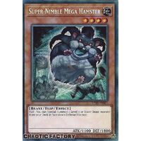 RA02-EN004 Super-Nimble Mega Hamster Secret Rare 1st Edition NM