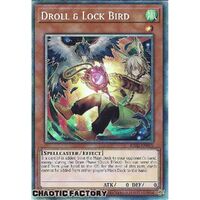 Collector's Rare RA02-EN006 Droll & Lock Bird (alternate art) 1st Edition NM