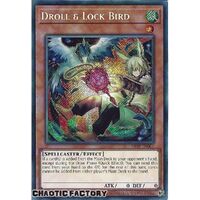 RA02-EN006 Droll & Lock Bird (alternate art) Secret Rare 1st Edition NM