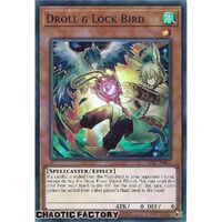 RA02-EN006 Droll & Lock Bird (alternate art) Super Rare 1st Edition NM