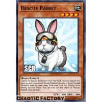 RA02-EN008 Rescue Rabbit Secret Rare 1st Edition NM