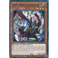 RA02-EN009 Ghost Ogre & Snow Rabbit (alternate art) Super Rare 1st Edition NM