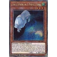 Quarter Century Secret Rare RA02-EN015 Ghost Mourner & Moonlit Chill (alternate art) 1st Edition NM