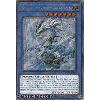 Platinum Secret Rare RA02-EN019 Sauravis, the Ancient and Ascended 1st Edition NM