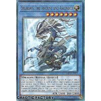 Ultimate Rare RA02-EN019 Sauravis, the Ancient and Ascended 1st Edition NM