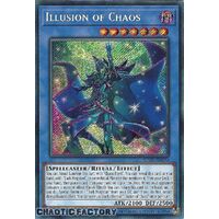 RA02-EN020 Illusion of Chaos Secret Rare 1st Edition NM