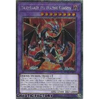 Platinum Secret Rare RA02-EN022 Masquerade the Blazing Dragon 1st Edition NM