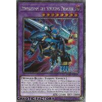 Platinum Secret Rare RA02-EN025 Rindbrumm the Striking Dragon 1st Edition NM