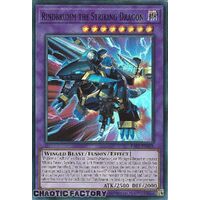 RA02-EN025 Rindbrumm the Striking Dragon Super Rare 1st Edition NM
