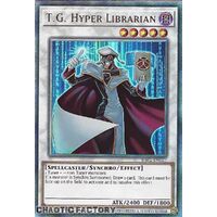 Ultimate Rare RA02-EN027 T.G. Hyper Librarian 1st Edition NM