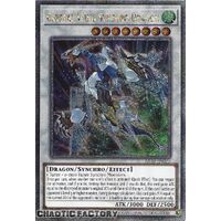 Quarter Century Secret Rare RA02-EN029 Crystal Wing Synchro Dragon 1st Edition NM
