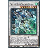 RA02-EN029 Crystal Wing Synchro Dragon Ultra Rare 1st Edition NM