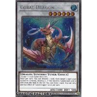 Platinum Secret Rare RA02-EN031 Coral Dragon 1st Edition NM