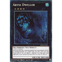 RA02-EN033 Abyss Dweller Secret Rare 1st Edition NM
