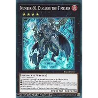 RA02-EN037 Number 60: Dugares the Timeless Super Rare 1st Edition NM